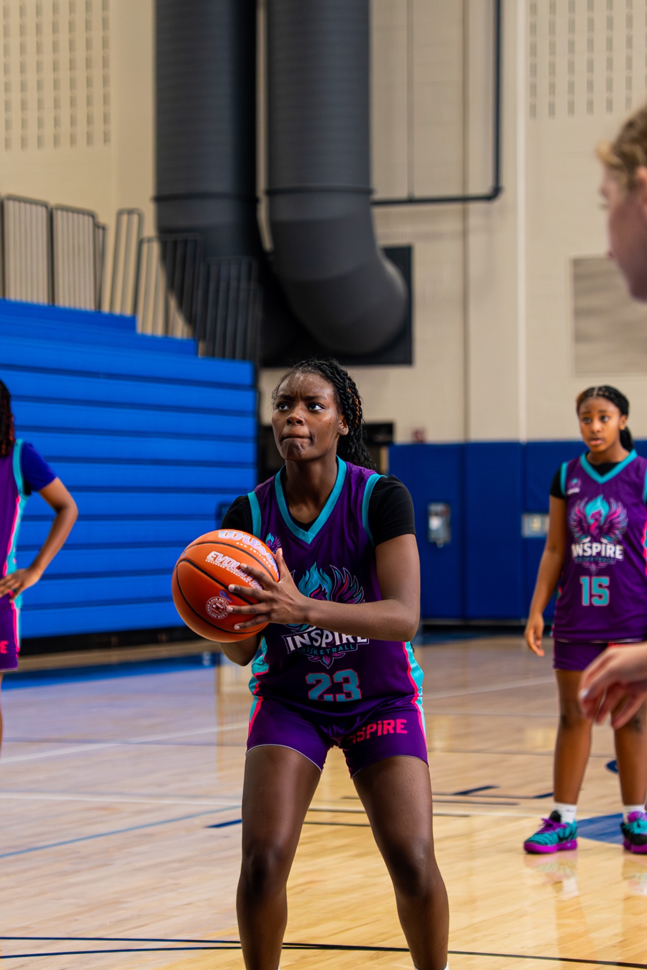 Action from a Hoop House Tournaments event